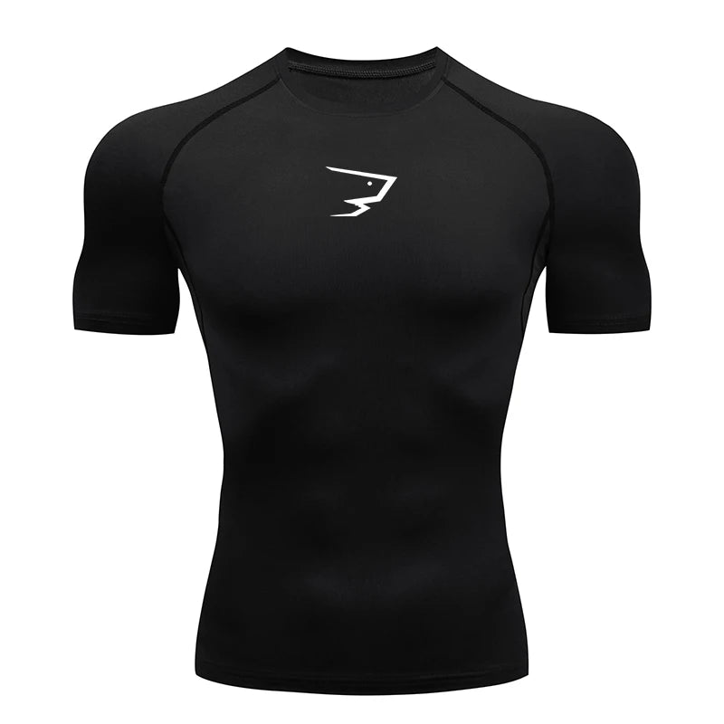 Camiseta de compresión para correr para hombre, camisetas deportivas de manga corta, camisetas deportivas para gimnasio, chándal para correr para hombre, camisetas atléticas para hombre