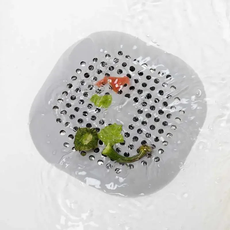 Tapón de silicona para desagües de cocina y baño, filtro de agua para bañera, accesorios para el hogar, atrapapelos para ducha y fregadero