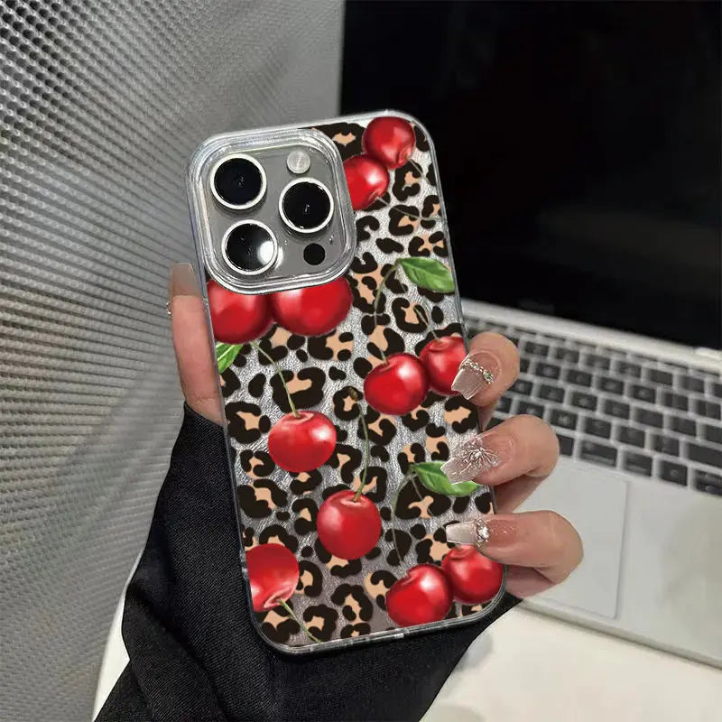 Bonitas fundas de teléfono de sandía rosa para iPhone 16 Pro Max 17 16e 15 14 13 12 11 Pro Max para Funda de parachoques a prueba de golpes de aire