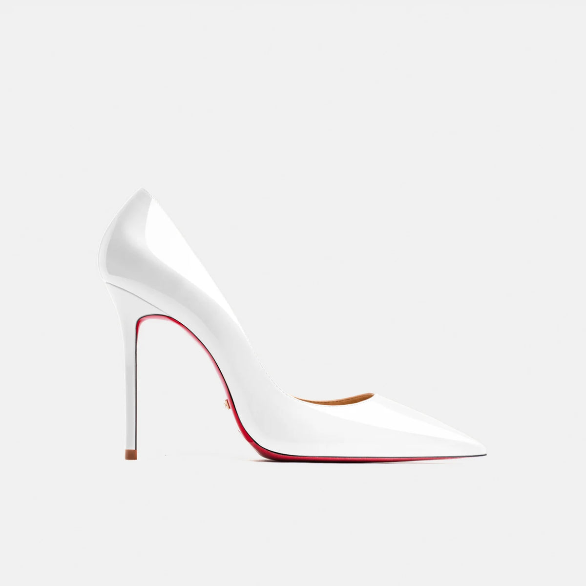 Zapatos de Tacón para Mujer 2026, Tacones de Cuero de Marca de Lujo, Zapatos de Tacón Alto con Punta en Pico y Suela Roja, Elegantes Stilettos para Damas, Zapatos de Fiesta