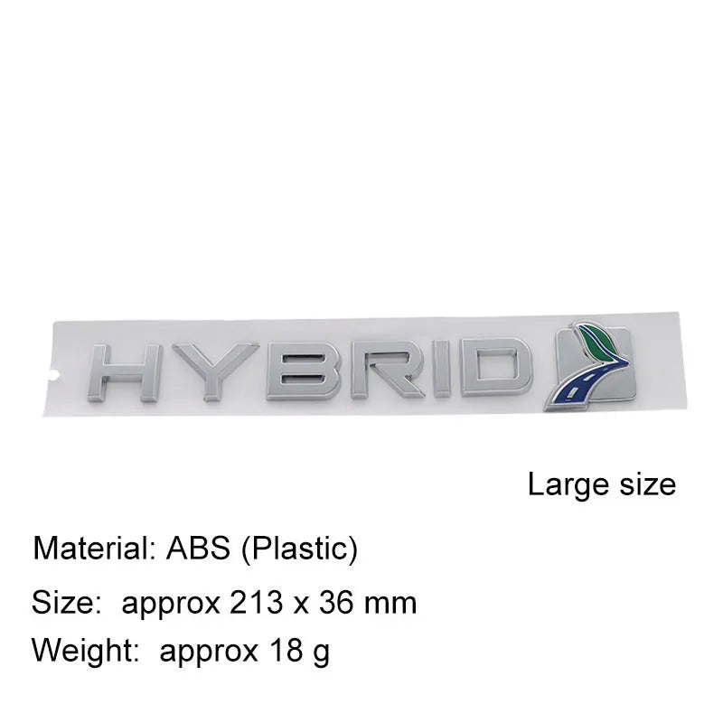 3D Premium hoja ecológica híbrida para Fusion ESCAPE c-max guardabarros de coche maletero capó trasero placa con nombre calcomanía emblema insignia pegatina