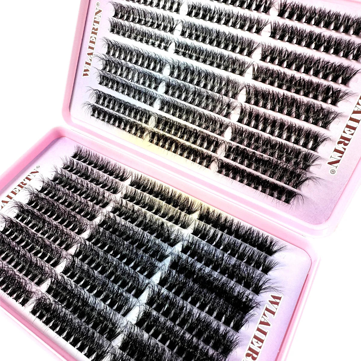 Pestañas de imitación de visón 540Cluster C rizador 9-16mm extensión de pestañas naturales mezcladas tira rusa 3D herramienta de maquillaje de pestañas Personal