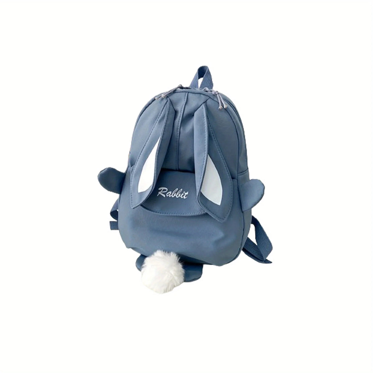 Mochila con orejas de conejo para niña, mochila escolar informal impermeable de gran capacidad, mochila escolar con cremallera suave, viajes y regalos sólidos para adolescentes