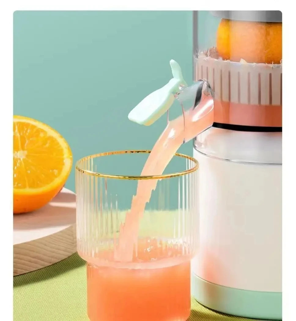 Exprimidor eléctrico de frutas de acero inoxidable, máquina de jugo de naranja, herramientas de cocina para el hogar