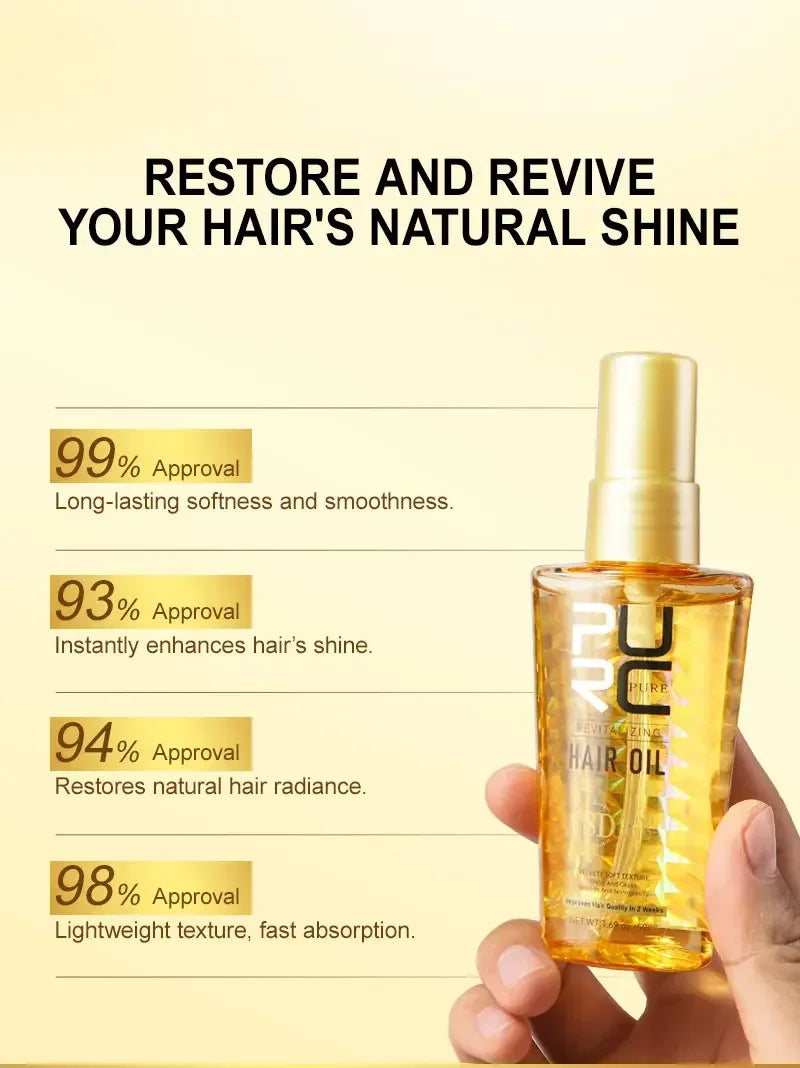 Aceite de argán marroquí, aceite nutritivo para el cabello, suero suavizante para el cabello suave, reparación de Frizz dañado, tratamiento para el cabello seco, cuidado del cabello
