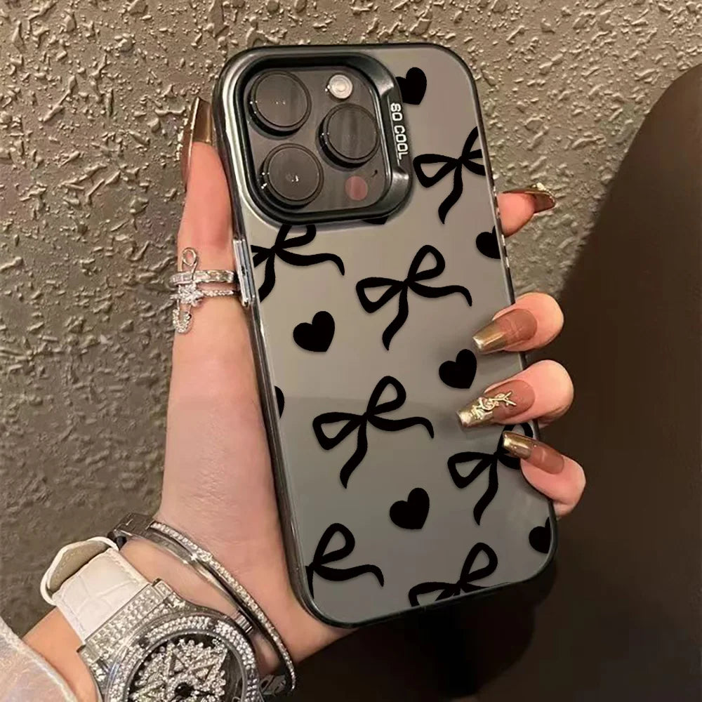Funda de teléfono con estampado de leopardo para iPhone 16, 13, 15, 14, 11, 12, 17 Pro Max, 16 Pro Max, armadura de parachoques a prueba de golpes, IMD, Funda Coque
