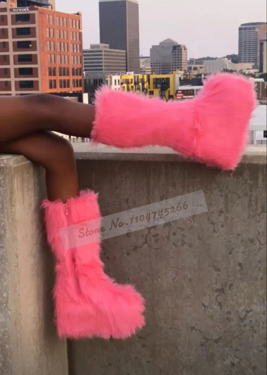 Cielo Azul Satén Tacón Alto Mules Rosa Borgoña Punta Puntiaguda Zapatillas Modernas Slip-On Vestido Elegante Sandalias Zapatos de Banquete Poco Profundos