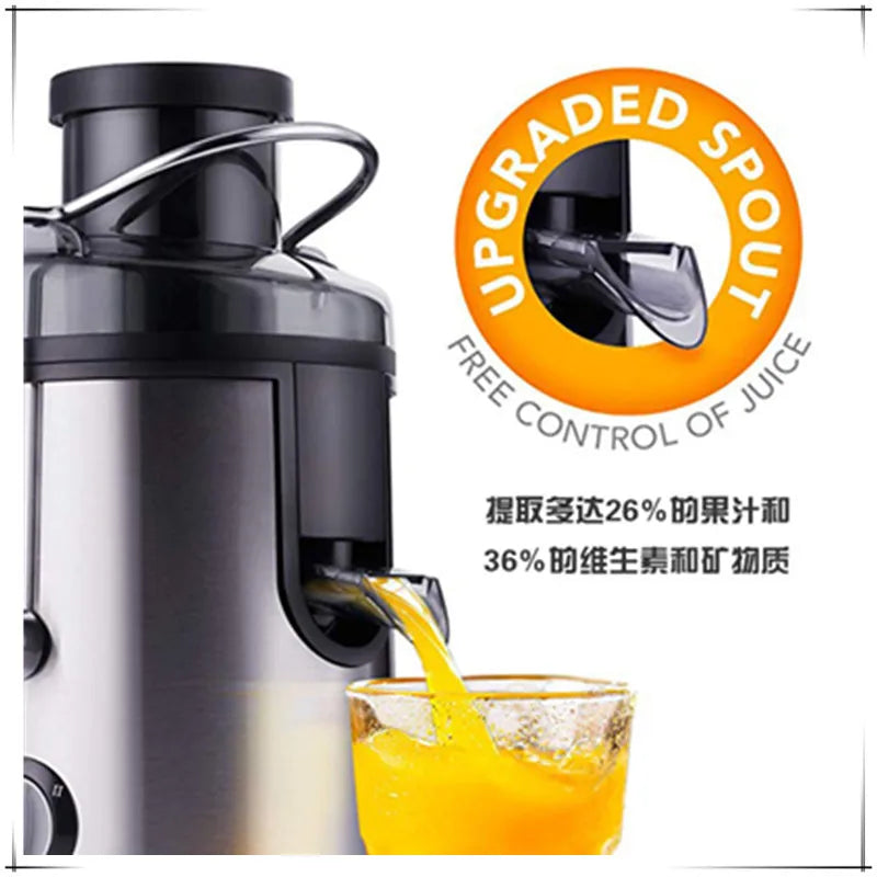 Extractor de Jugos Multifuncional, Exprimidor Automático de Frutas y Verduras, Máquina Separadora de Residuos de Jugo, Mini Vaso Original Pequeño