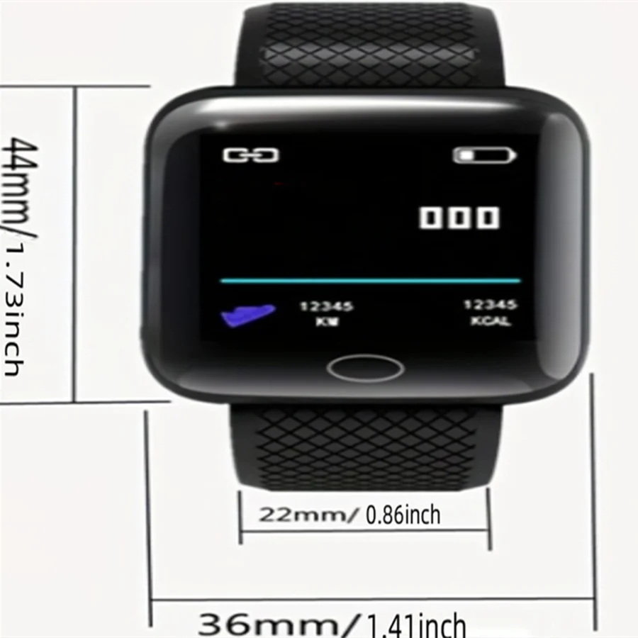 Smartwatch Fitness con Monitor de Salud