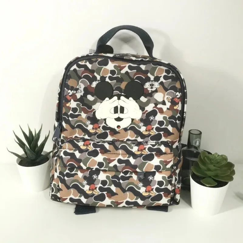 Mochila de Moda para Actividades al Aire Libre con Diseño de Dibujos Animados, Mochila Escolar para Hombres y Mujeres, Mochila de Viaje para Estudiantes