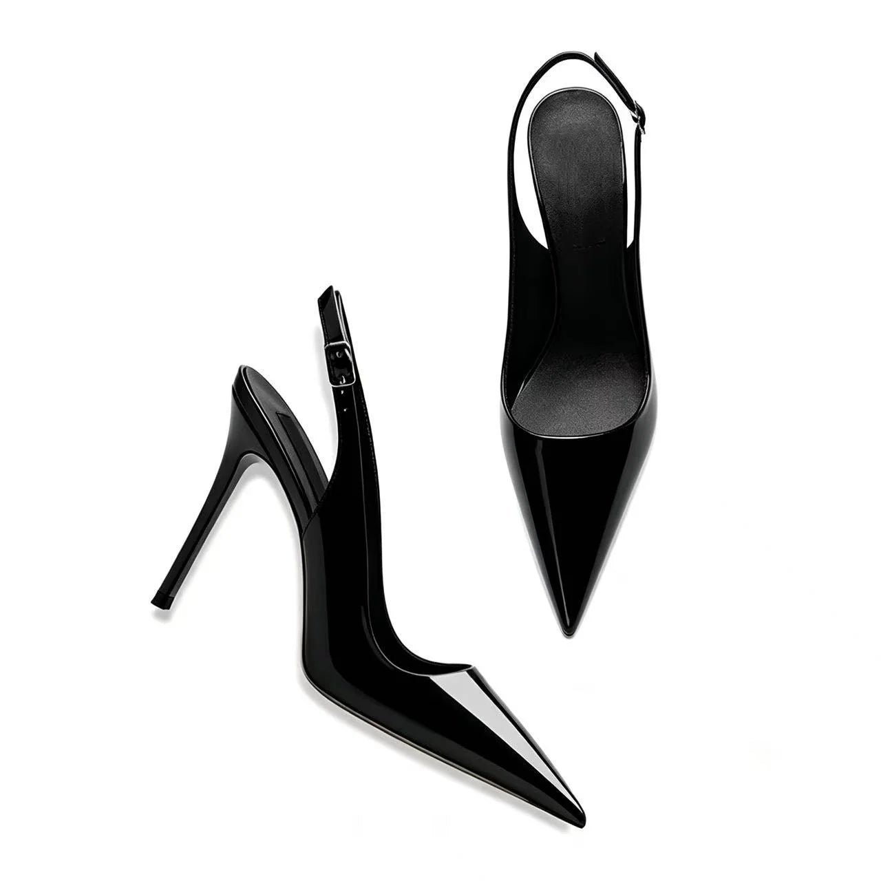 Zapatos de tacón alto para mujer, sandalias de tacón de aguja elegantes, zapatos de vestir sexys para banquetes, zapatos de boca poco profunda para mujer