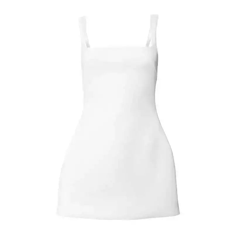 Townlike-vestido sin mangas de verano para mujer, traje Sexy con tirantes y espalda descubierta, 2024