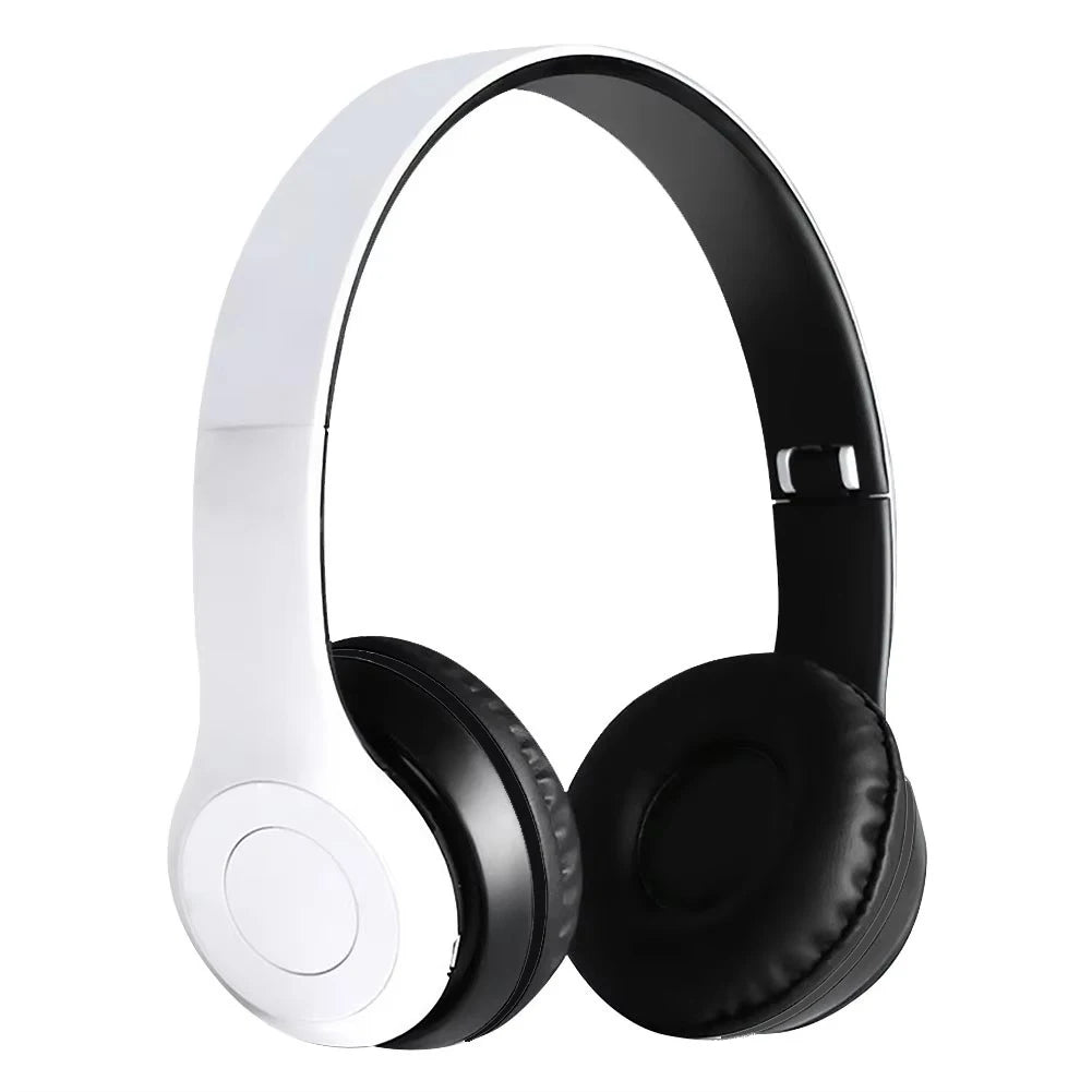 P47 auriculares inalámbricos Bluetooth 5,0 auriculares plegables estéreo HIFI bajo para música juegos chico chica auricular para teléfono inteligente