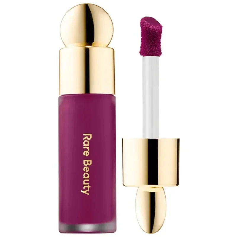 Rubor Líquido Rare Beauty, Acabado Transparente y Luminoso, Duradero, Fácil de Difuminar, Multiusos, Tinte para Mejillas y Labios, Portátil, Maquillaje Suave, Regalo para Chicas