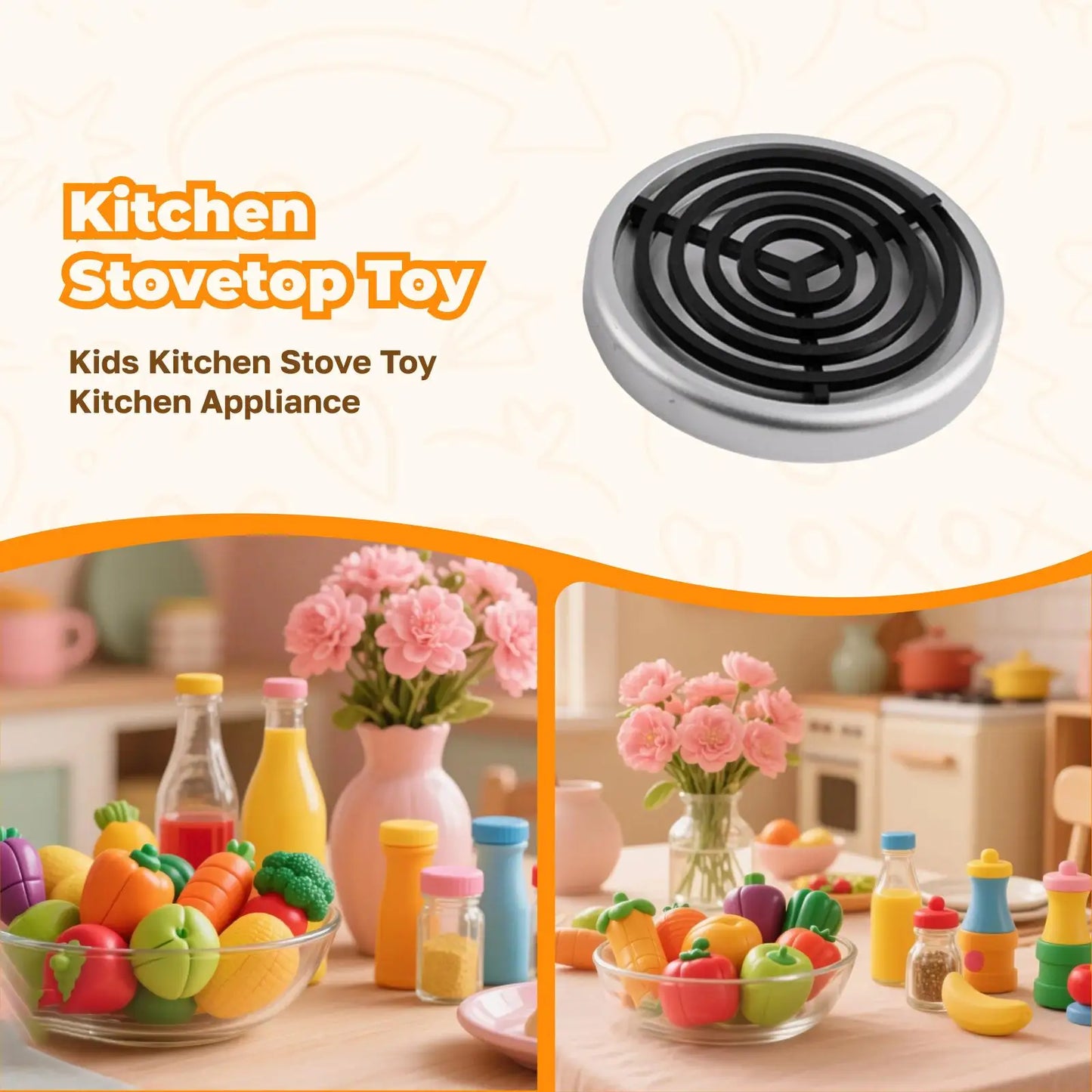 Juguete de Cocina para Niños, Regalo de Cumpleaños, Juego de Roles Simulado, Elegante Mini Cocina de Juguete, Juego de Imitación de Cocina para Niños