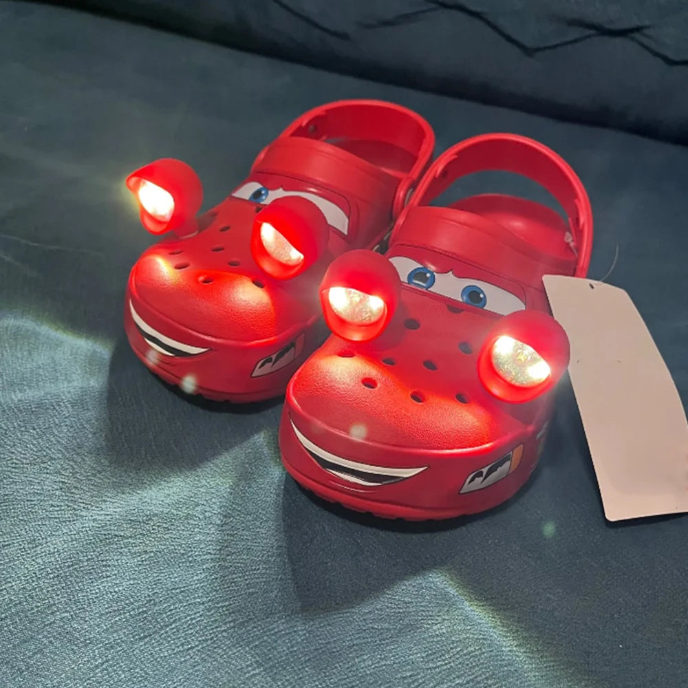 8 luces LED de PVC para zapatos, accesorios ideales para caminar de noche, acampar y pasear perros, luces para zapatos, 3 modos de iluminación
