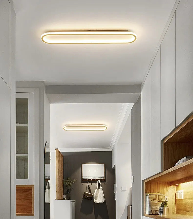 Luces de techo LED modernas, lámpara de pasillo, dormitorio, sala de estar, cocina, luz montada en el techo, guardarropa, pasillo, balcón, vestíbulo, decoración