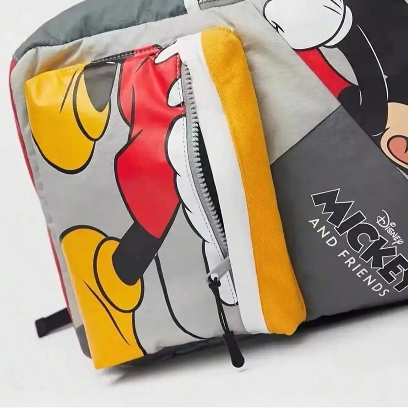 Mochila Escolar Infantil de Moda con Dibujos Animados de Mickey, Mochila Casual para Niños y Niñas, Linda Mochila de Moda