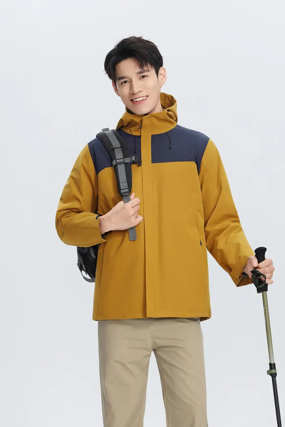 Chaqueta de invierno con calefacción de grafeno, abrigo de esquí impermeable a prueba de viento, Parka de montañismo con aislamiento de algodón, logotipo personalizado gratis