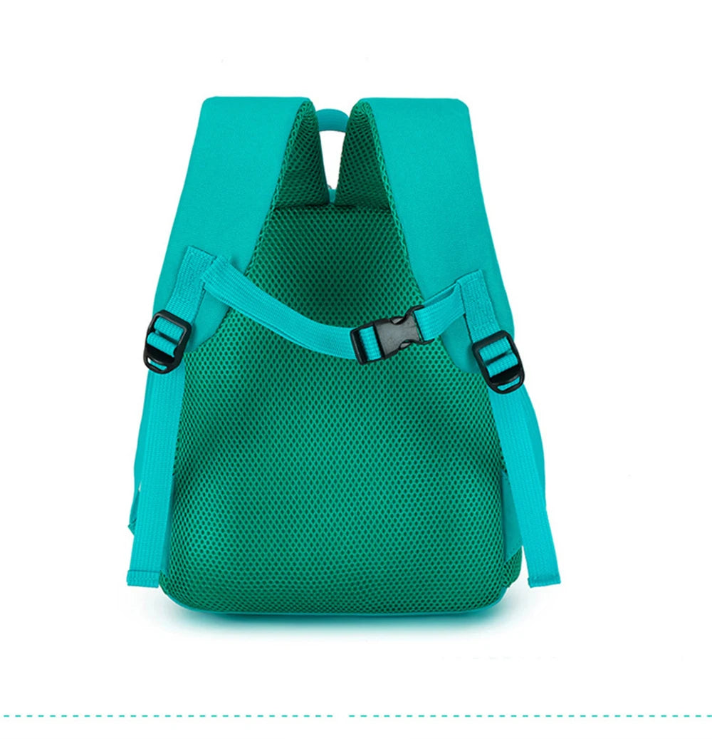 Mochila de dinosaurio pequeño con nombre personalizado, mochila escolar bonita de dibujos animados para niños, mochilas salientes con nombre bordado personalizado para niños y niñas