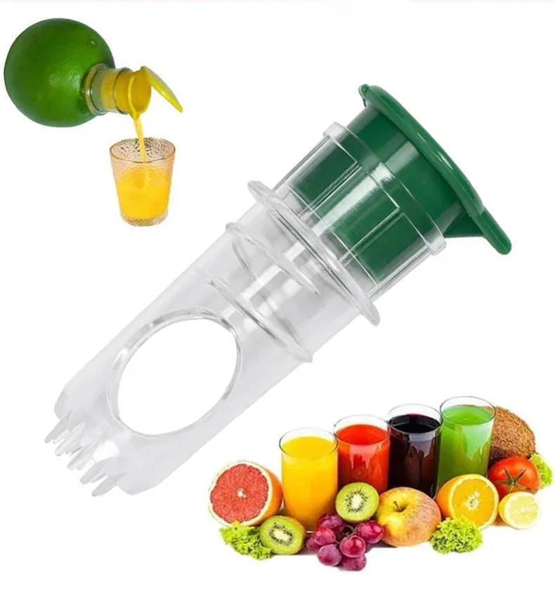 Exprimidor de limón Manual, Mini exprimidor de limón portátil, exprimidor de cítricos, escariador, exprimidor fácil de mano para limón, naranja, lechos y cítricos