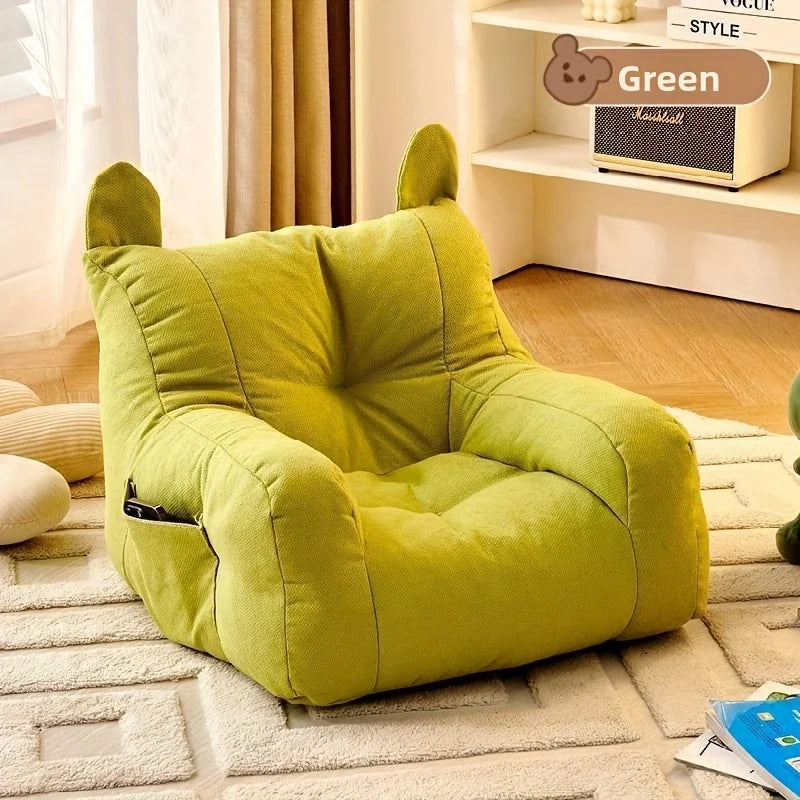 Sofá cama para gatos con diseño de dibujos animados, cama para mascotas lavable desmontable para gatos de interior, soporte de hasta 2,72 KG, regalos acogedores para muebles para mascotas