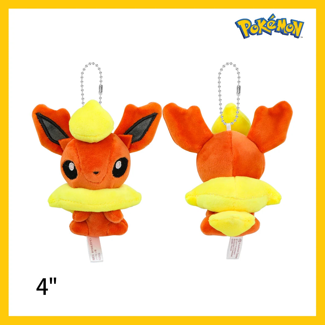 Llavero de peluche Mimikyu Eevee, colgante de anime de Pocket Monster con personajes de Eeveelution y Snorlax, para coleccionistas, regalo y decoración para fans de Sylveon
