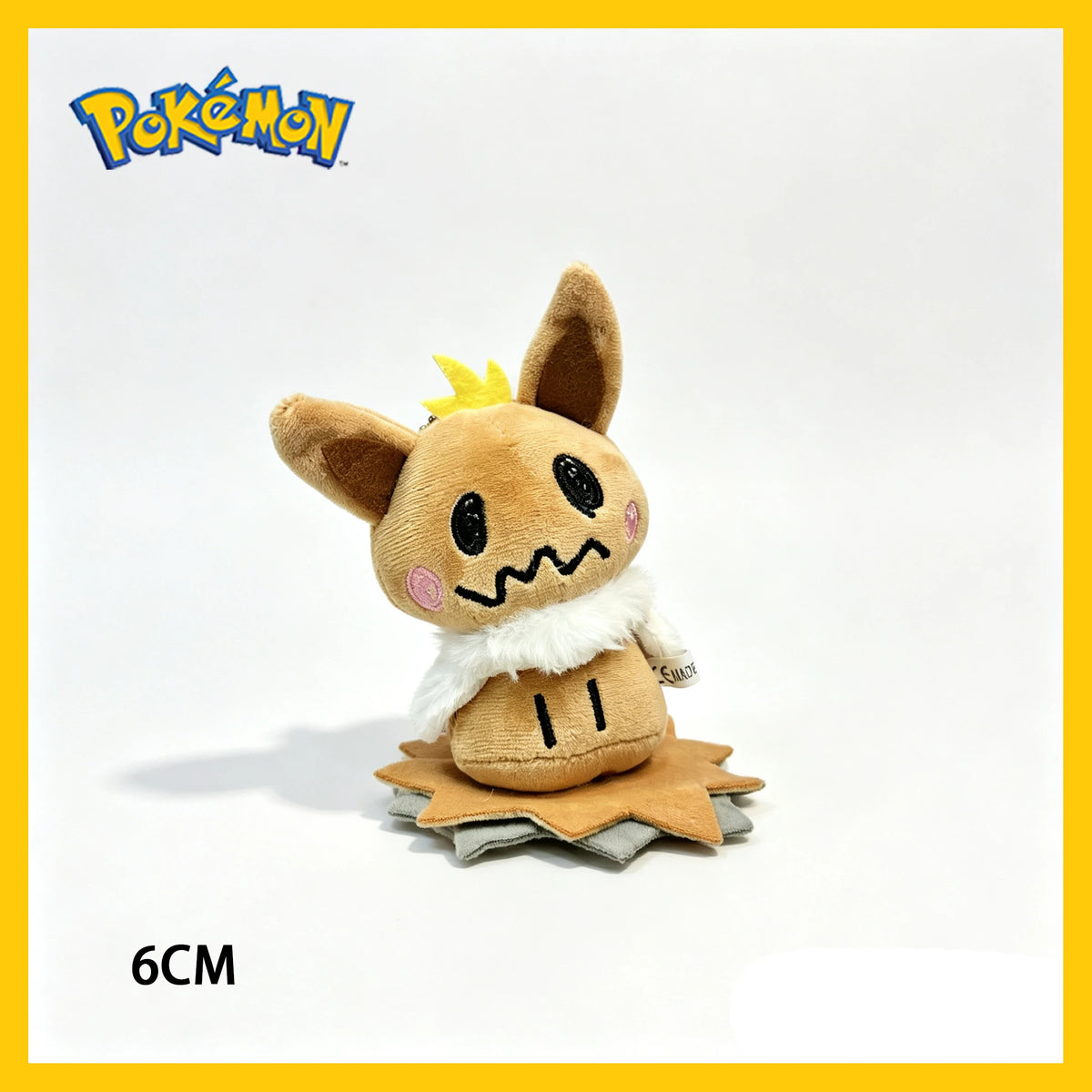 Llavero de peluche Mimikyu Eevee, colgante de anime de Pocket Monster con personajes de Eeveelution y Snorlax, para coleccionistas, regalo y decoración para fans de Sylveon