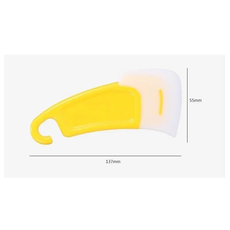Espátula de limpieza, raspador de cocina, cepillo raspador de hoja suave, sartén sucia, olla, platos, herramientas de limpieza, herramienta de cocina para hornear, utensilio de cocina