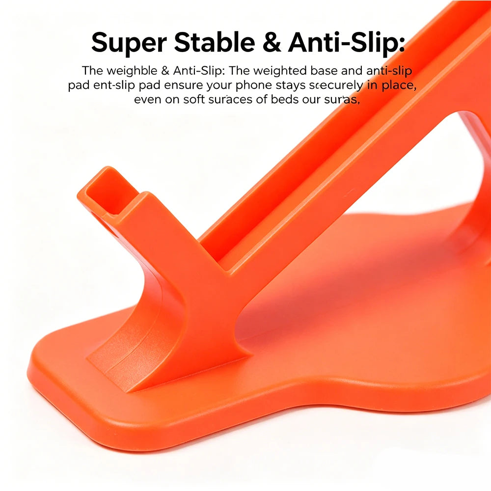 Soporte para Teléfono para Cama, Soporte Ergonómico y Estable para Ver con las Manos Libres, Ideal para Entretenimiento Nocturno