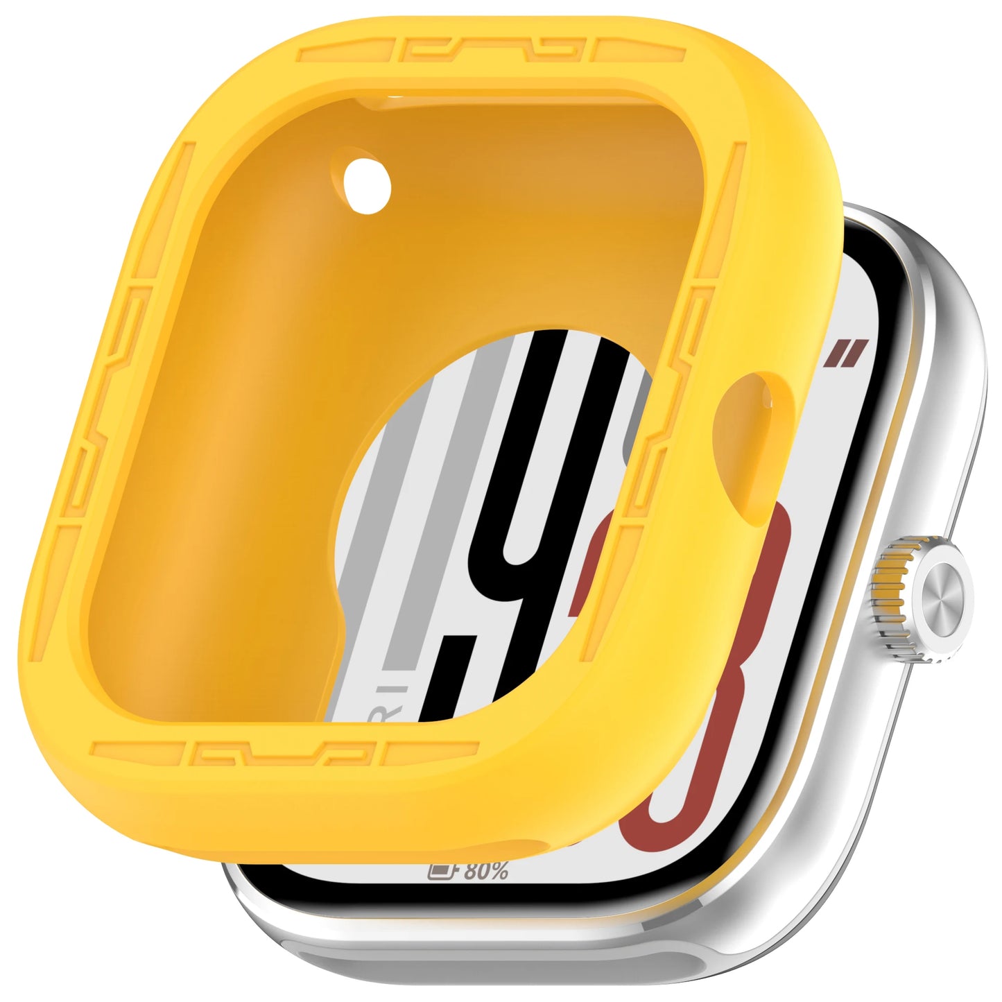 Funda de silicona para Xiaomi Redmi Watch 5, accesorios a prueba de golpes, carcasa de marco de parachoques deportivo de goma suave para Redmi Watch 5, fundas