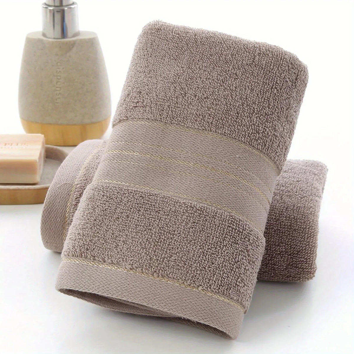Toalla de Baño de Algodón Puro, Suave y Absorbente, Multiusos, de Alta Calidad y Secado Rápido