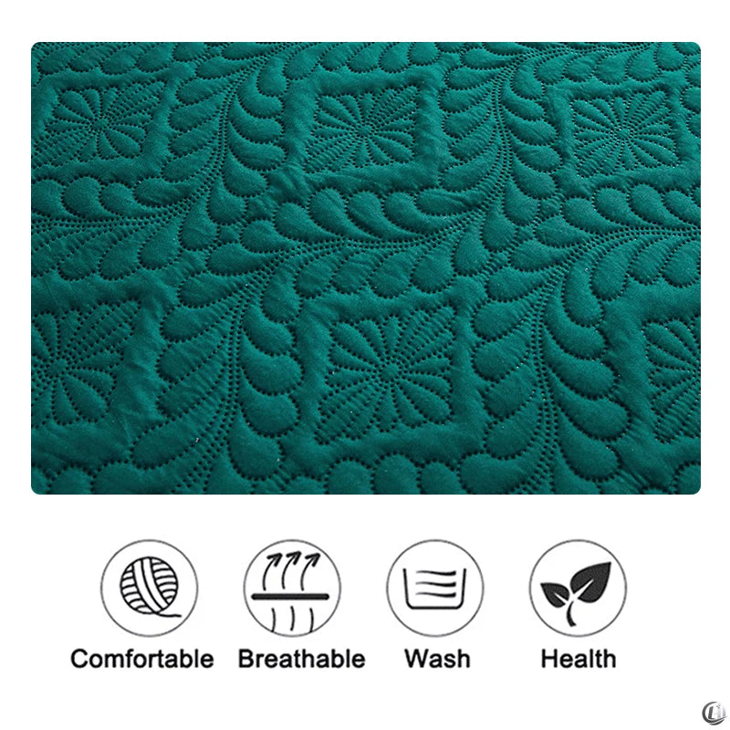 Protector de Colchón Acolchado Impermeable, Funda de Colchón Transpirable, Antiácaros, Antibacteriana, Sábana Ajustable, Sin Funda de Almohada