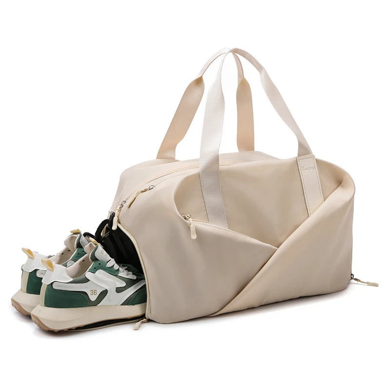 Bolsa de viaje de ocio de gran capacidad, bolso de viaje de negocios de corta distancia, bolsa de equipaje ligera y sencilla, bolsa de fitness