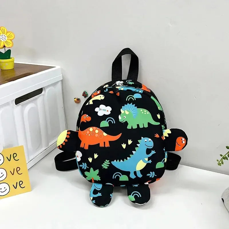 Mochilas bonitas de dinosaurio de dibujos animados para bebé, mochila escolar para guardería, mochilas escolares para niños y niñas, mochila ajustable con animales para chico