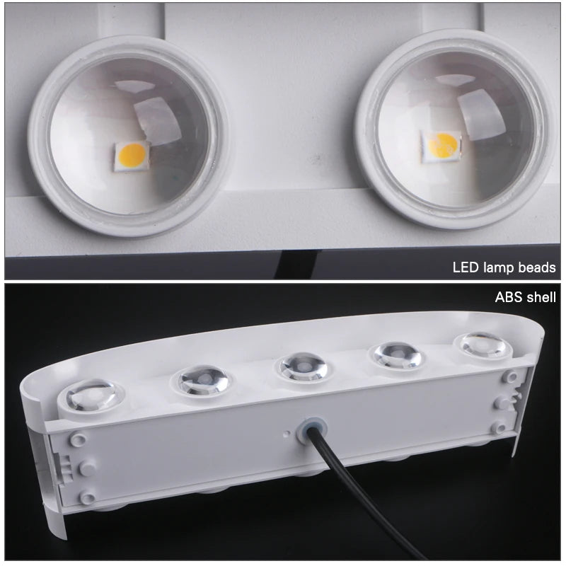 Lámpara de pared LED para interior arriba y abajo, luz de pared Interior para dormitorio, sala de estar, pasillo, iluminación exterior, decoración del hogar