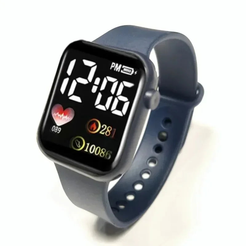Reloj Electrónico LED 2026, Reloj Deportivo Digital a Prueba de Agua, Reloj de Pulsera Informal de Moda para Estudiantes, Uso Diario y al Aire Libre, Reloj para Mujer