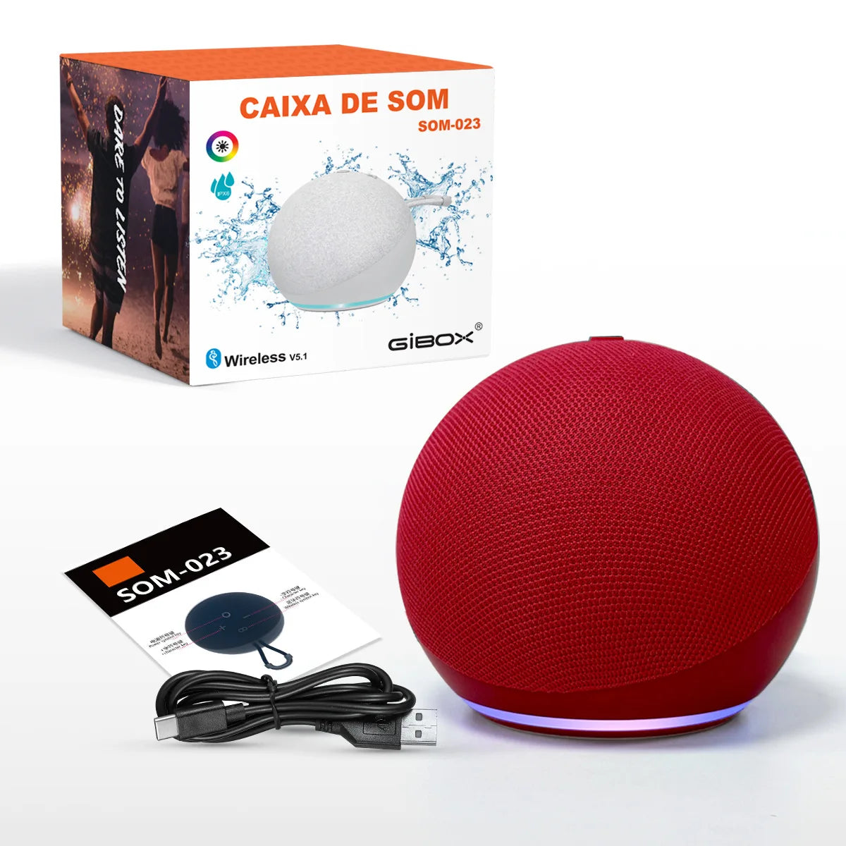 Altavoz Bluetooth Portátil para Exteriores con Alexa, Diseñado para Owl, con Sonido de Alta Calidad y un Diseño Mini de Escritorio