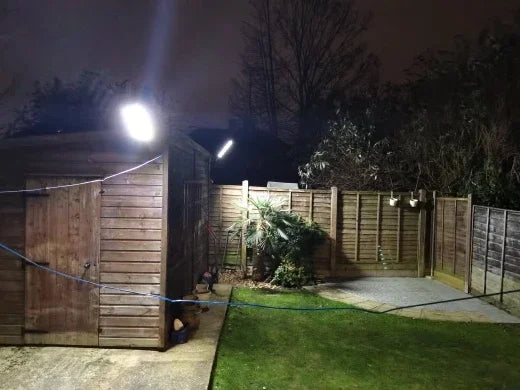 Luz Solar grande de 600W y 20000LM para exteriores, lámpara Solar con Sensor de movimiento y Control remoto, lámpara impermeable para pared de calle y patio