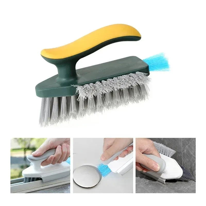 Cosas útiles para utensilios de cocina, herramientas de limpieza, herramienta 4 en 1, jabonera y cepillo para suelo de azulejos de cerámica, suministros de baño, bañera para el hogar