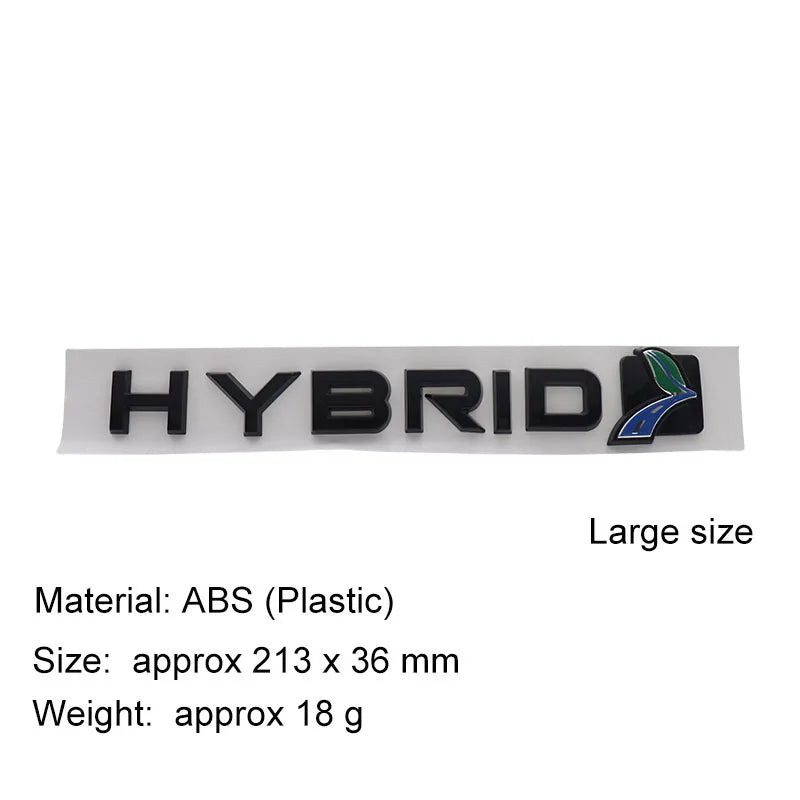 3D Premium hoja ecológica híbrida para Fusion ESCAPE c-max guardabarros de coche maletero capó trasero placa con nombre calcomanía emblema insignia pegatina