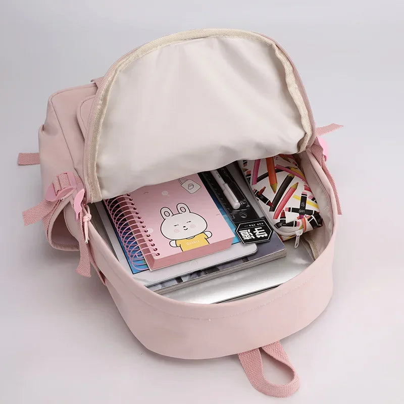 Mochila OSHI NO KO, mochila de anime recomendada para niños, mochila escolar para estudiantes, regalo para niñas, mochila de viaje diaria bonita