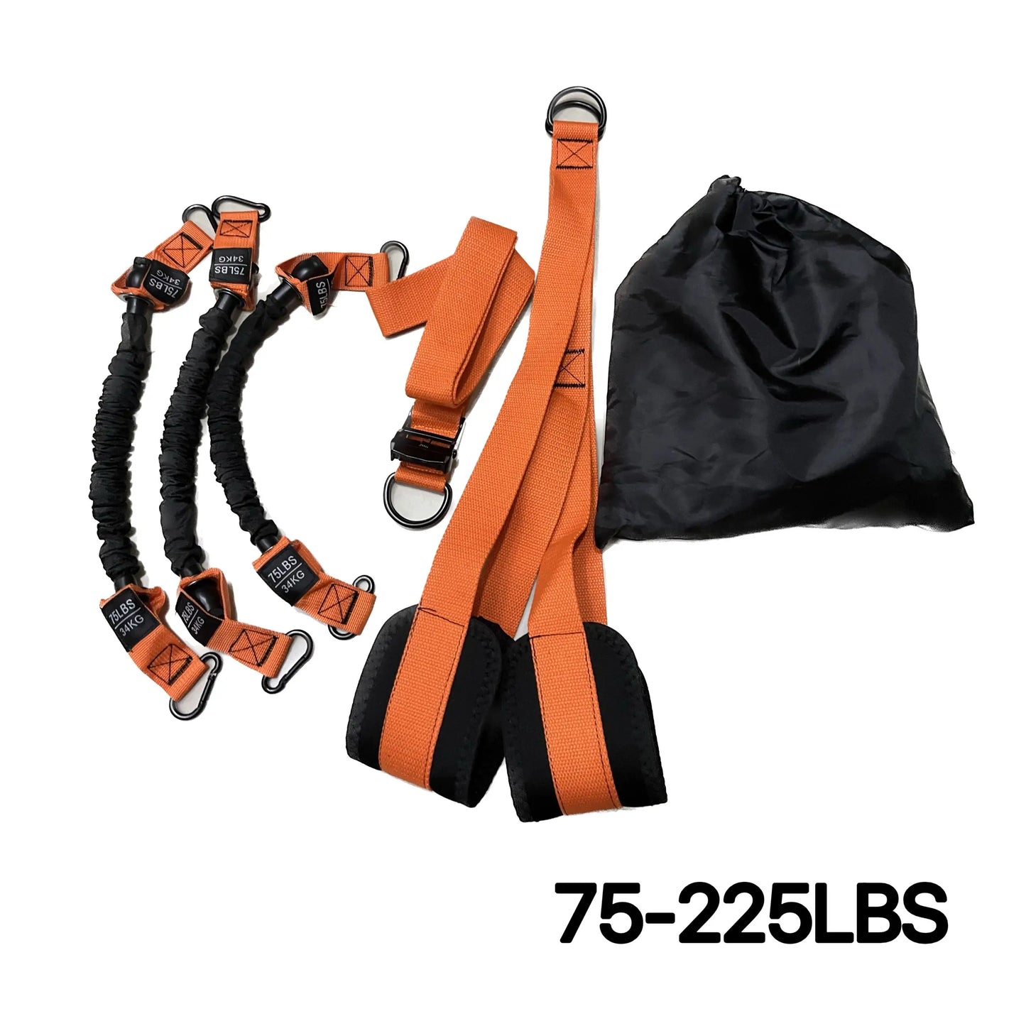 Bandas de dominadas asistidas, cinturón de asistencia multifuncional de 75-300 LBS, herramientas de entrenamiento de fuerza, banda de dominadas de alta intensidad