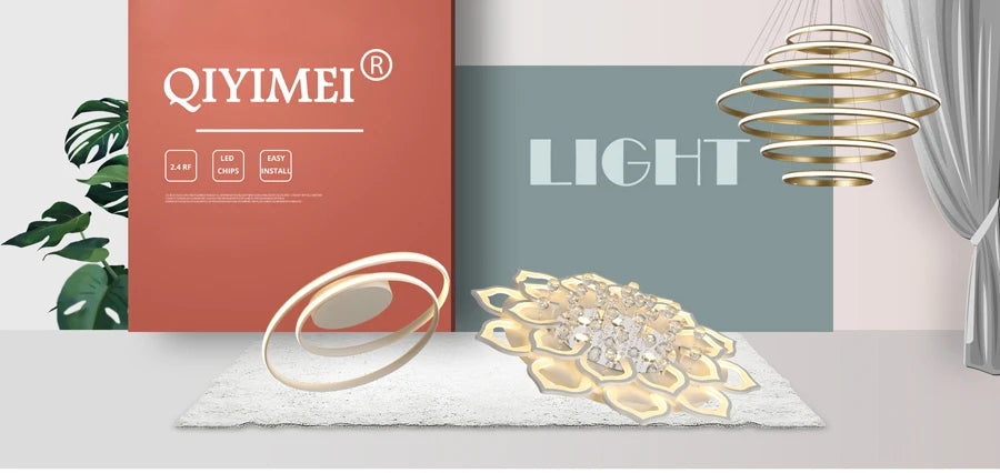 Luz de techo LED moderna para lámparas de pasillo, baño, sala de estar, balcón, iluminación cuadrada redonda, accesorios decorativos para el hogar, envío directo