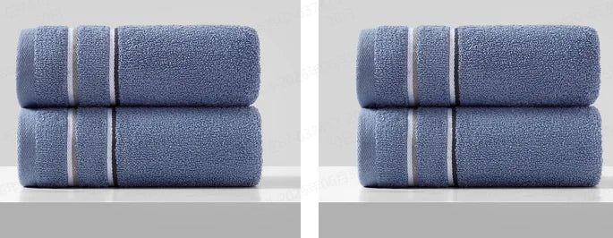 Toalla de Algodón para Baño, Toalla de Mano Suave de Secado Rápido, Toalla Facial Gruesa para Baño, Gimnasio, Spa, Adultos, Hotel, Viajes, Estudiantes