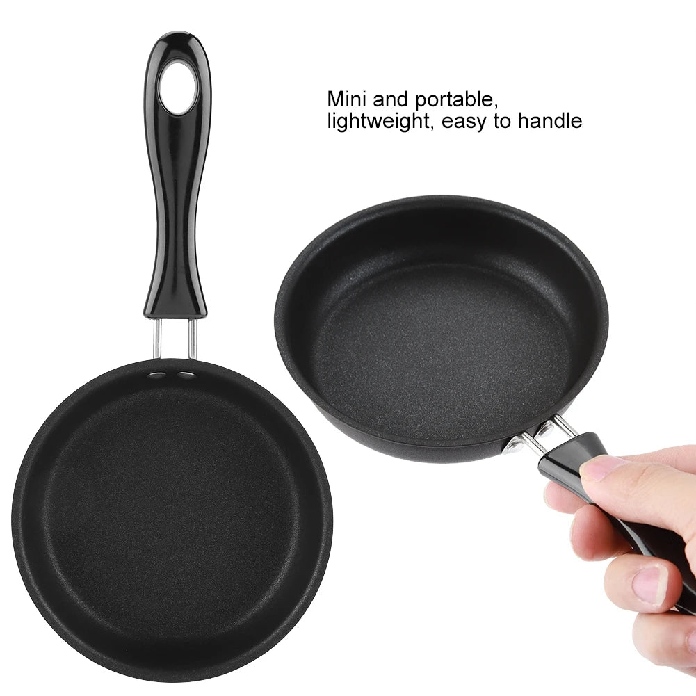 Sartén antiadherente para freír huevos, Mini olla para tortillas de cocina, Sartenes para freír tortillas, ollas para tortitas fundidas, utensilios de cocina, 12cm