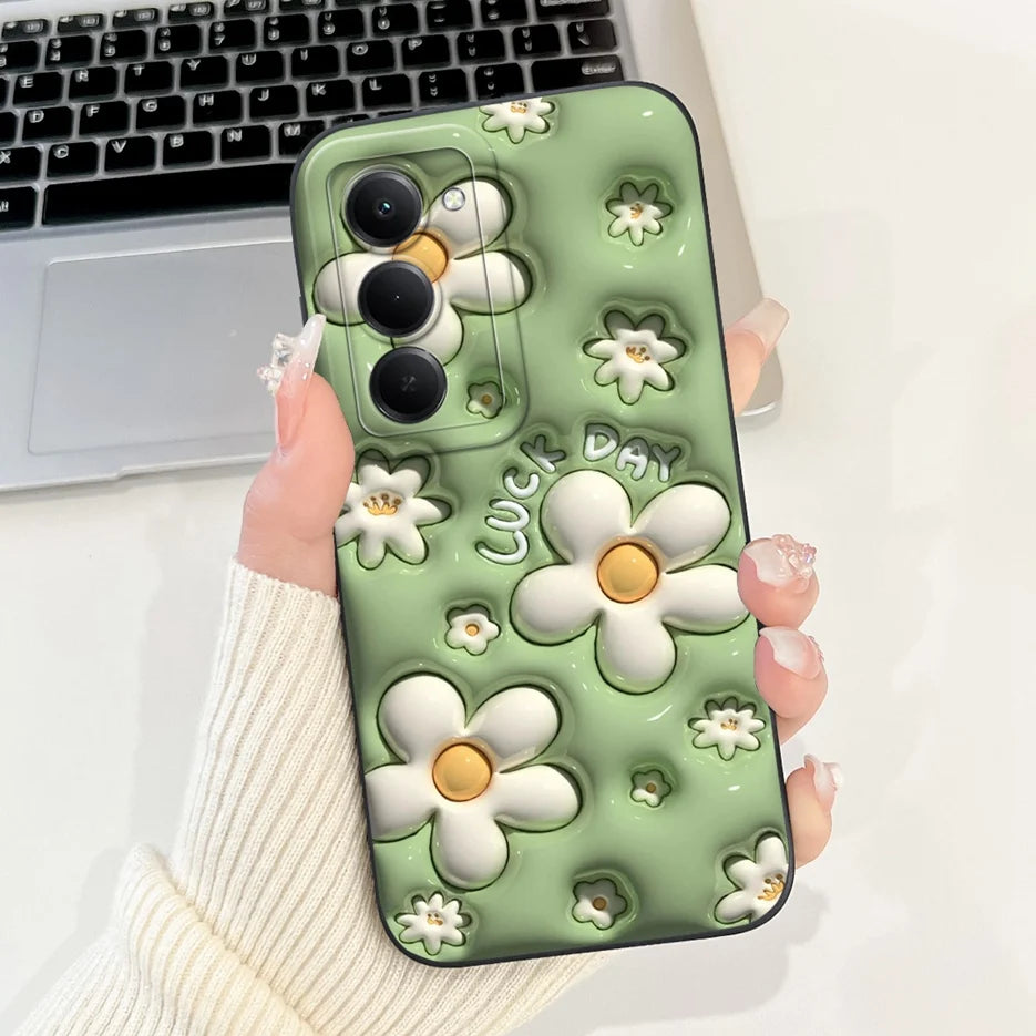 Para Xiaomi Redmi 15 4G 5G funda bonita Panda conejo funda de dibujos animados a prueba de golpes funda de teléfono para Xiaomi Redmi 15 5G Redmi15 4G bolsas suaves