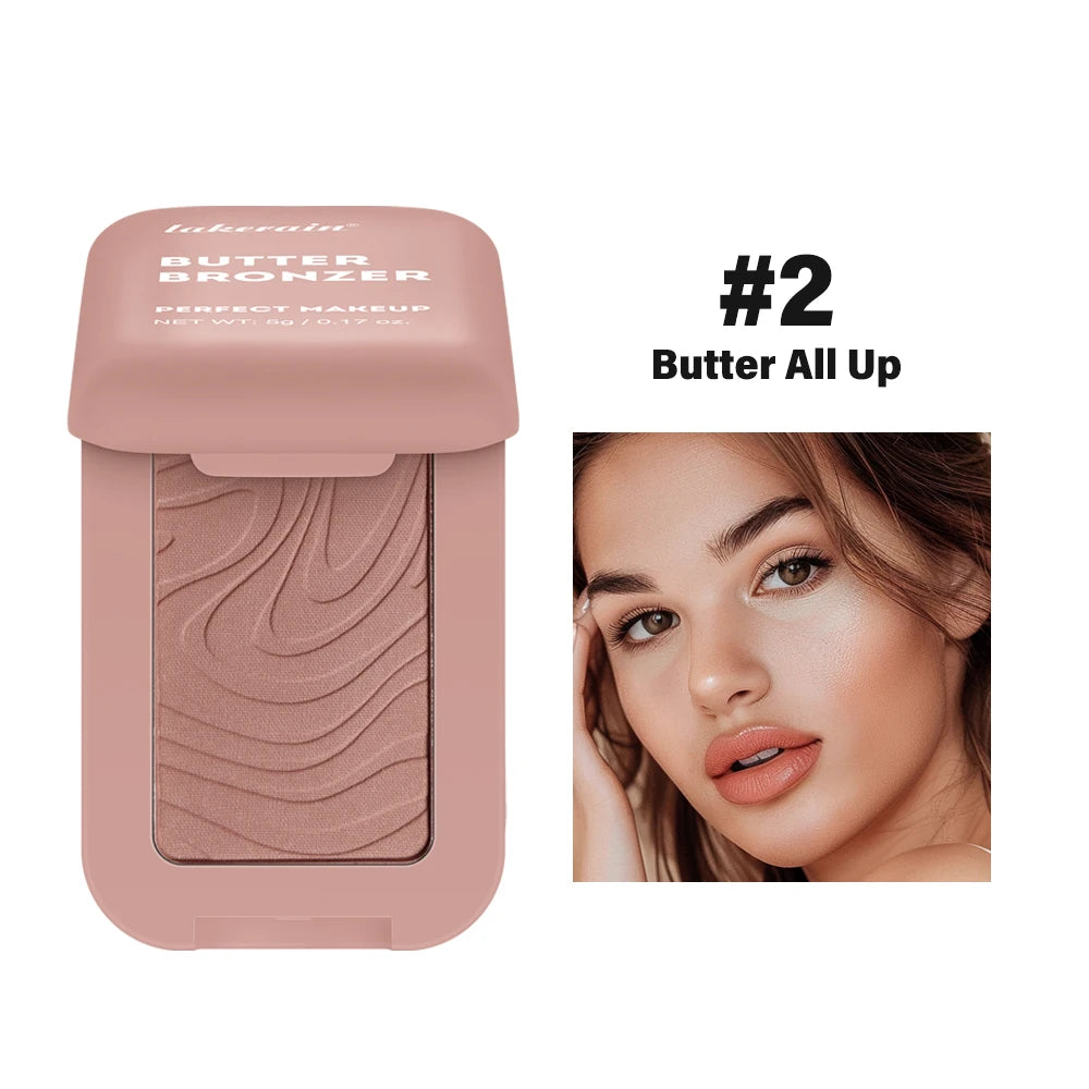 Matte Butter rubor Bronzer Longwear maquillaje facial con hasta 12 horas de uso fórmula vegana-Merry Butta