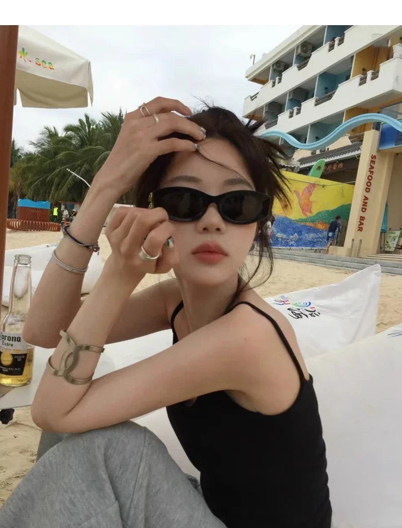 2024 nuevas Gafas De Sol ovaladas De moda para hombres y mujeres, Gafas De Sol modernas para mujeres, Gafas De Sol Retro Premium, Gafas De Sol UV400