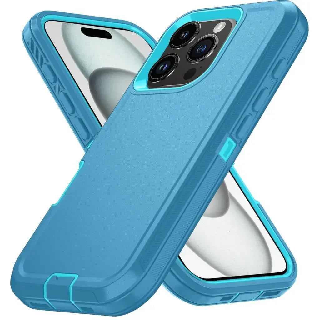 Otter Armor Box-funda de teléfono Defender a prueba de golpes para Iphone 16 11 12 13 14 15 Pro Max XSMAX 7 8 SE2 16E, funda trasera dura con Clip
